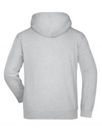 Hoodie Herren Grau Meliert